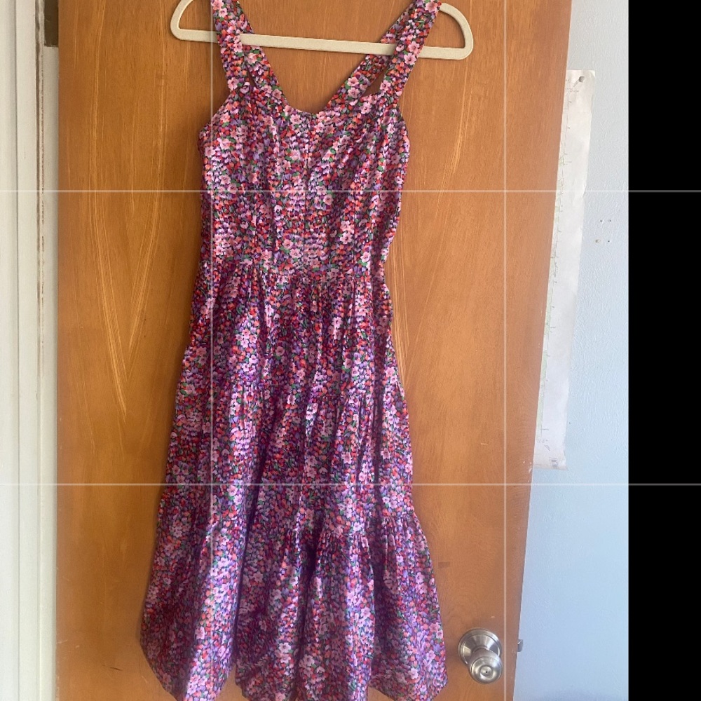 Small Black and pink floral dancey dress
